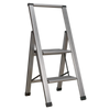 Professional Folding Step Ladder 2-Step Aluminium 150kg Capacity