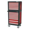 Premier Topchest & Rollcab Combination 14 Drawer with 1233pc Tool Kit