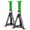 Premier Axle Stands (Pair) 3 Tonne Capacity per Stand - Green