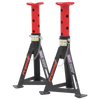 Premier Axle Stands (Pair) 3 Tonne Capacity per Stand - Red