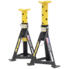 Premier Axle Stands (Pair) 3 Tonne Capacity per Stand - Yellow