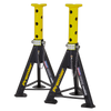 Premier Axle Stands (Pair) 6 Tonne Capacity per Stand - Yellow