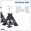 Premier Short Axle Stands (Pair) 7 Tonne Capacity per Stand