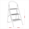 3-Tread Step Stool 150kg Capacity - EN 14183