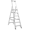 Industrial Step Ladder 6-Tread Aluminium - EN 131