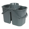 Mop Bucket 15L - 2 Compartment