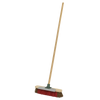 Heavy-Duty Stiff/Hard Bristle Broom with Scraper 16"(405mm)