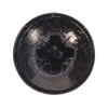 Self-Tapping Pozi Flanged Head Screw 4.8 x 16mm, Black - Pack of 100