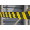 Non-Adhesive Hazard Warning Barrier Tape 80mm x 100m - Black/Yellow