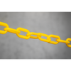 Plastic Chain 25m x 6mm - Black/Yellow