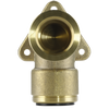 John Guest® Brass Wingback Elbow 22mm x 3/4"BSP