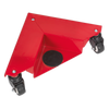 Corner Transport Dollies 150kg Capacity - Set of 4