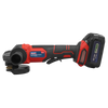 115mm Cordless Angle Grinder 18V 3Ah - Red