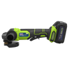 115mm Cordless Angle Grinder 18V 3Ah - Green