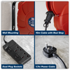 Cable Reel System Retractable 10m 2 x 230V Socket