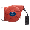 Cable Reel System Retractable 15m 2 x 230V Socket