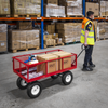 Platform Truck with Sides Pneumatic Tyres 350kg Capacity