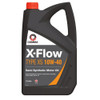 Product: Direct Replacement Engine Service Filter Kit With Engine Oil for Freelander 1 Td4, image showing a black plastic container of semi-synthetic motor oil labeled 'X-Flow TYPE XS 10W-40' with a red cap.