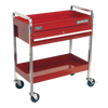 Superline PRO® Heavy-Duty Trolley with Lockable Drawer 2-Level