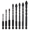 Tile & Glass Drill Bit Set 8pc