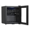 Baridi Mini Tabletop Beer & Drinks Fridge 50L Capacity - Black