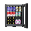 Baridi Mini Tabletop Beer & Drinks Fridge 50L Capacity - Black