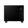 Baridi, Electric Glass Panel Heater, 1000W, Wi-Fi Enabled, Black - DH135