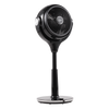 Baridi Pedestal Fan with Remote Control 10" - Black