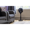 Baridi Pedestal Fan with Remote Control 10" - Black