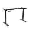 Dellonda Dual Motor Ultra-Quiet Desk Frame with Digital Controls 100kg Capacity - Black