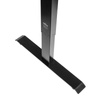 Dellonda Single Motor Ultra-Quiet Adjustable-Height Desk Frame 70kg Capacity - Black