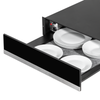 Baridi Integrated Warming Drawer 60cm - Black/Stainless Steel