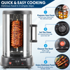 Baridi Vertical 360° Rotisserie Smokeless Grill 21L Capacity