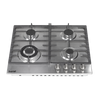 Baridi Gas Hob with 4 Cooking Zones 60cm - Stainless Steel