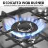 Baridi Gas Hob with 5 Cooking Zones 70cm - Stainless Steel