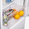 Baridi 70/30 Low Frost Fridge Freezer 157L Capacity - White