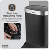 Sensor Bin 65L - Black/Stainless Steel