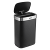 Sensor Bin 65L - Black/Stainless Steel