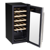 Baridi 18 Bottle Wine Fridge & Cooler - Stainless Steel