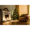 Dellonda Artificial Hinged Christmas Tree 7ft(210cm)