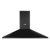 Baridi Cooker Hood, Chimney Style with Carbon Filters 90cm - Black