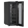 Baridi 12 Bottle Wine Fridge & Cooler - Black