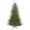 Dellonda Pre-Lit Hinged Christmas Tree with 190 Warm White LED Lights 5ft(150cm)