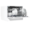 Baridi Tabletop Dishwasher 6 Place Settings 6.5L Capacity - White