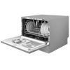 Baridi Tabletop Dishwasher 6 Place Settings 6.5L Capacity - Silver