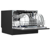 Baridi Tabletop Dishwasher 6 Place Settings 6.5L Capacity - Black