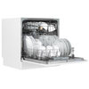 Baridi Tabletop Dishwasher 8 Place Settings 8L Capacity - White