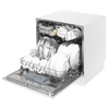 Baridi Tabletop Dishwasher 8 Place Settings 8L Capacity - White