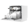 Baridi Tabletop Dishwasher 8 Place Settings 8L Capacity - White