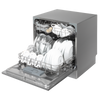 Baridi Tabletop Dishwasher 8 Place Settings 8L Capacity - Silver